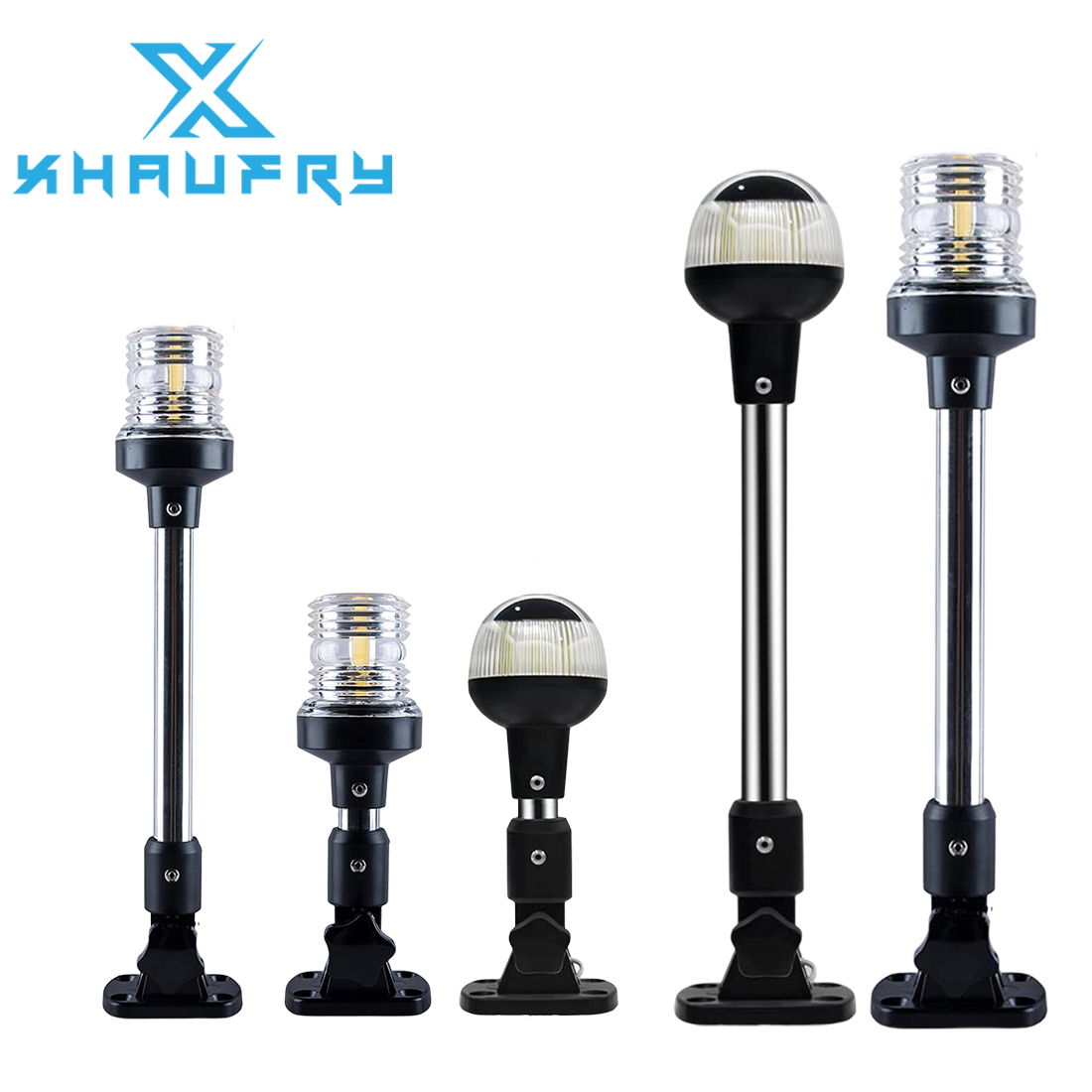Fishing Boat Steering Wheel - Nowa składana lampa nawigacyjna LED 360